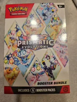 Pokemon TCG Prismatic Evolutions Booster Box Free Shipping *FACTORY SEALED* - Image 1