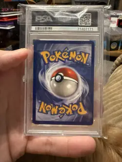 1999 Pokemon Game Gyarados 006/102 Base Set Holo PSA 9 - Image 2