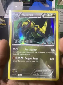 Haxorus 16/20 Dragon Vault STAMPED Promo Holo Rare Blister Exclusive Pokemon - Image 1