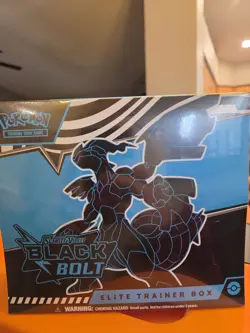 Pokemon TCG : Black Bolt Elite Trainer Box ETB Brand New Factory Sealed - Image 1