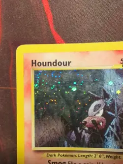 Pokemon TCG - Houndour 5/75 Holo Unlimited - Neo Discovery (2001) - Image 2