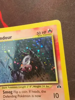Pokemon TCG - Houndour 5/75 Holo Unlimited - Neo Discovery (2001) - Image 3