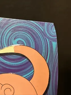 2001 Topps Pokemon Topps Johto League Champions Die Cut Embossed #13 Slowpoke - Image 4