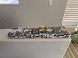 Lot Of 79 Pokemon TCG Silver Tempest Booster Packs Unweighted & Unsearched - Image 2