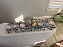Lot Of 79 Pokemon TCG Silver Tempest Booster Packs Unweighted & Unsearched - Image 3