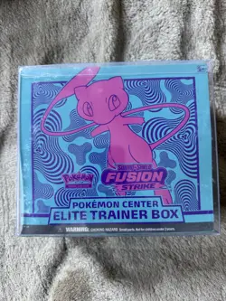 Fusion Strike Pokemon Center Sword and Shield Elite Trainer Box ETB [Sealed] - Image 1