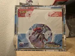 Pokemon TCG: Journey Together ENHANCED Booster Box with acrylic case - Image 1