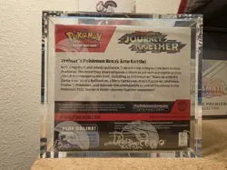 Pokemon TCG: Journey Together ENHANCED Booster Box with acrylic case - Image 2