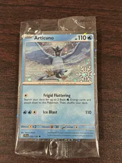 Cryogonal Delibird Articuno Foil Holiday Calendar Promo Stamp Sealed Pokemon TCG - Image 2