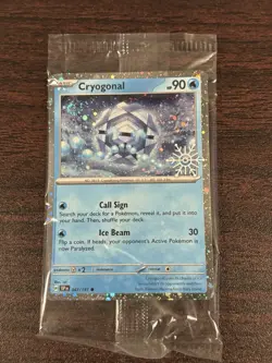 Cryogonal Delibird Articuno Foil Holiday Calendar Promo Stamp Sealed Pokemon TCG - Image 3