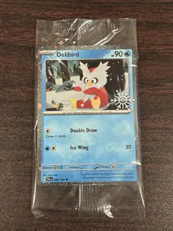 Cryogonal Delibird Articuno Foil Holiday Calendar Promo Stamp Sealed Pokemon TCG - Image 4