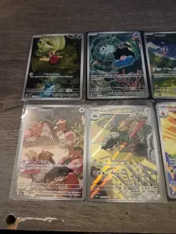 Lot Of 9 Illustration Rare Pokemon TCG, All NM - Image 2