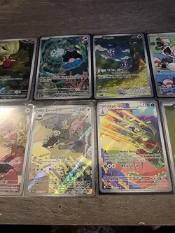 Lot Of 9 Illustration Rare Pokemon TCG, All NM - Image 3
