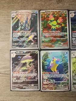 Pokemon TCG Illustration Rares Lot of 9 NM Condition No Duplicates - Image 2