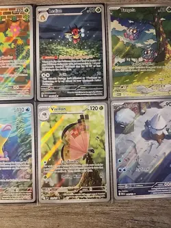 Pokemon TCG Illustration Rares Lot of 9 NM Condition No Duplicates - Image 4