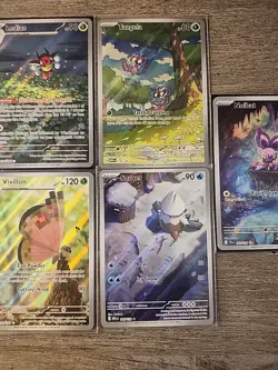 Pokemon TCG Illustration Rares Lot of 9 NM Condition No Duplicates - Image 5