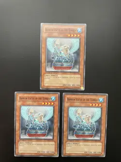 Yugioh Barrier Statue Of The Torrent CDIP-EN019 Common 1st Edition NM/LP X3 - Image 1