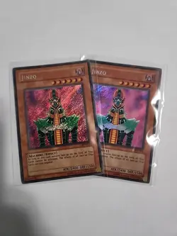 Yugioh Jinzo BPT-011 Secret Rare Lot of 2 Promo MP - Image 1