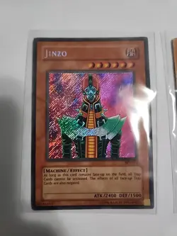 Yugioh Jinzo BPT-011 Secret Rare Lot of 2 Promo MP - Image 2