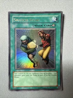 Yu-Gi-Oh! TCG Snatch Steal MRL-036 Moderate Play Condition - Image 1
