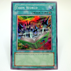 4x LOT Yugioh Toon World MRL-076 Unlimited Super Rare Holo - NM - Image 2