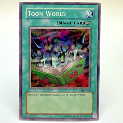 4x LOT Yugioh Toon World MRL-076 Unlimited Super Rare Holo - NM - Image 4
