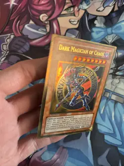 Yugioh Dark Magician of Chaos GLD1-EN016 Gold Rare Limited VLP (LT) (1) - Image 4