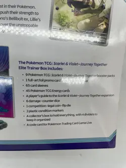Pokemon Trading Card Game Journey Together Elite Trainer Box - Image 5