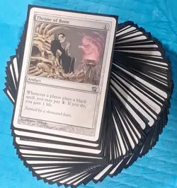 Vintage Magic the Gathering Card Lot ~ 100 Cards - 1993-2003 - Image 1