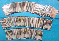 Vintage Magic the Gathering Card Lot ~ 100 Cards - 1993-2003 - Image 2