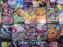 Pokemon Japanese Triple Rare Double Rare RRR RR VMax V Ex Lot of 10 Cards NM - Image 1