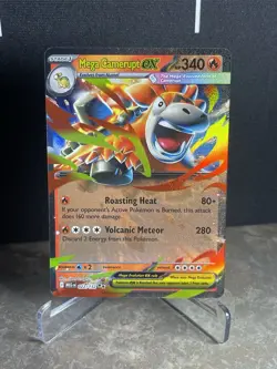 Mega Camerupt EX 022/132 Mega Evolutions Double Rare Holo Pokemon Card NM/M - Image 1