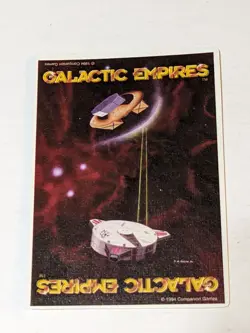 Cargo E1 Galactic Empires Card Game CCG 1994 Companion - Image 2