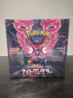 [US STOCK] Pokemon Card Game Night Wanderer Booster Box sv6a Japanese NEW - Image 1