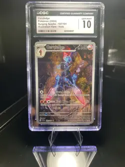 CGC Gem Mint 10 Surging Sparks 197/191 Ceruledge Illustration Holo Card - Image 1