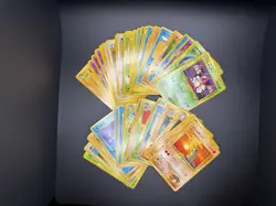 56 Card Vintage Japanese Pokemon Card Lot Base, Jungle, Fossil, Rocket, Gym, Neo - Image 1