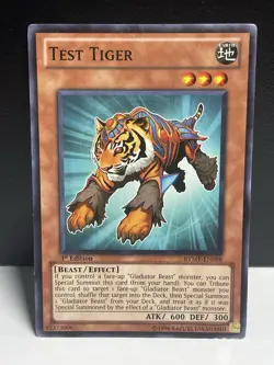 RYMP-EN098 Test Tiger Yu-Gi-Oh Card 1st Edition New MP - Image 1