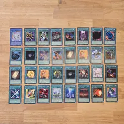 100 Mixed Lot Of Yu-Gi-Oh Cards. Vintage 1996. Heavily Played! READ - Image 1