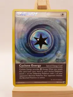 Pokemon Reverse Foil Card : Cyclone Energy 99/115 (Ex Unseen Forces) - Image 1
