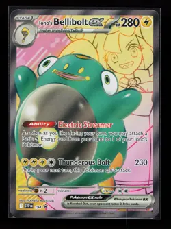 Iono's Bellibolt ex 194 Promo SV: Scarlet & Violet Promo Cards Pokemon Card - Image 1