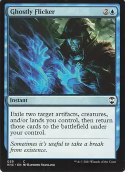 Ghostly Flicker Commander: Kaldheim Regular - Image 1