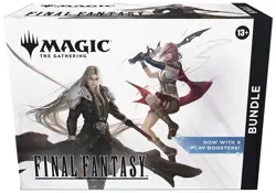 Magic: The Gathering Final Fantasy Bundle WOTC 9 Play Booster New Sealed In Hand - Image 2