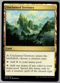 Unclaimed Territory 258/279 Uncommon Ixalan Magic The Gathering Near Mint - Image 1