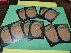 10x FOIL Spider-Man SPM Magic the Gathering, 5 Spiderweb Full Art + 5 Basic Land - Image 4