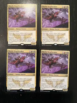 Mardu Siegebreaker X4X NM/M Tarkir: Dragonstorm TDM Magic MTG - Image 1