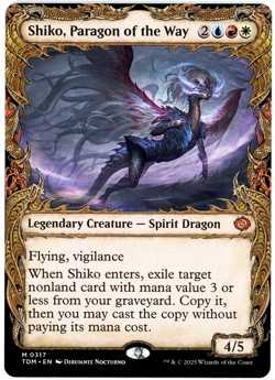 Shiko, Paragon of the Way (Showcase) - 0317 - Tarkir Dragonstorm - NM/M - MTG - Image 1