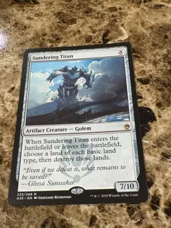 SUNDERING TITAN Magic MTG Masters 25 - Image 1