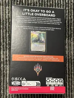 Magic the Gathering LOST CAVERNS OF IXALAN COMMANDER DECK AHOY MATEYS SEALED MTG - Image 2