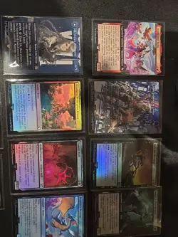 Mtg Final Fantasy Lot (12) Foil Rare Extended Art Borderless Magic The Gathering - Image 3
