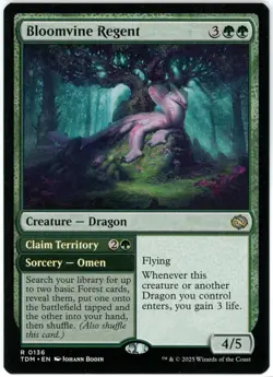 Bloomvine Regent - 0136 - Tarkir Dragonstorm - MTG - NM/M - Image 1